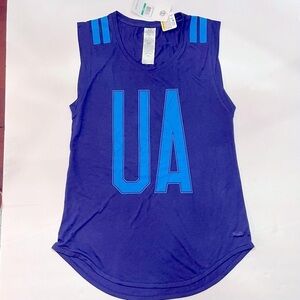 Under Armour Shirt Compression Sleeveless Loose‎ Women’s L Performance NWT 2013